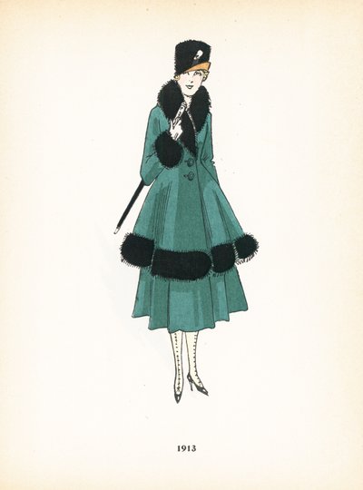 Mode féminine, 1913 - French School