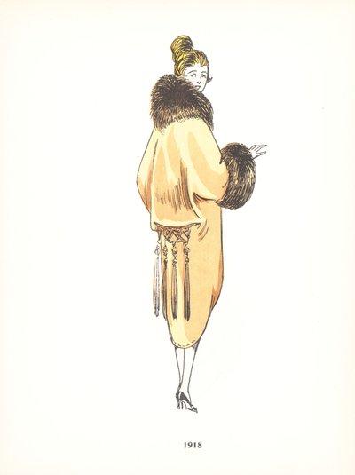 Mode féminine, 1918 - French School