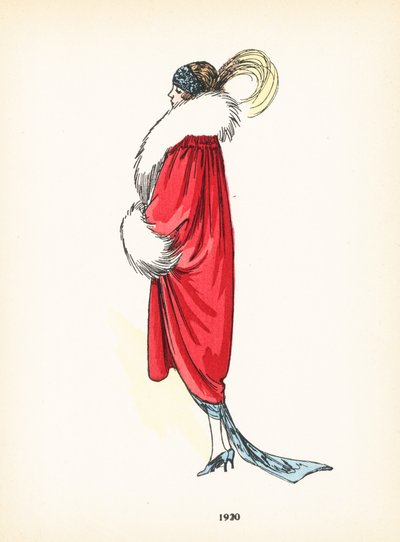 Mode féminine, 1920 - French School
