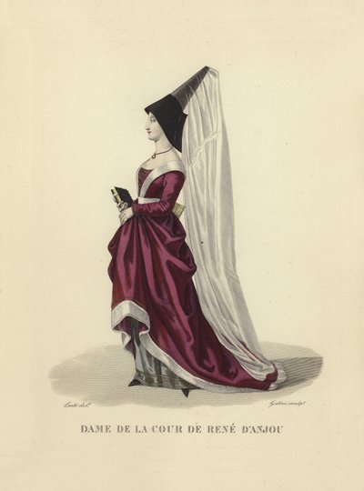 Dame de la cour de René d