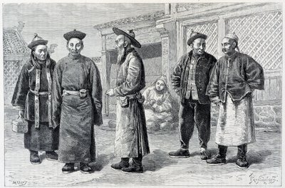 Lamas et Mongols d