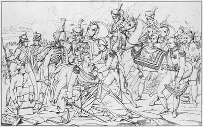 Derniers moments du maréchal Lannes, duc de Montebello, à la bataille d
