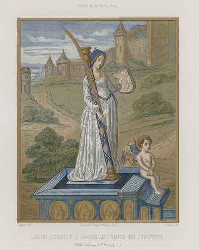 Laura au Temple de la Chasteté - French School