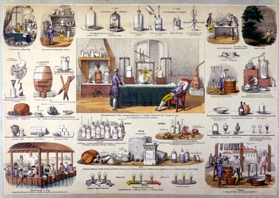 Expérience de Lavoisier sur la reconstruction de l