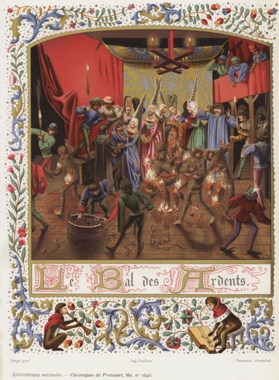 Le Bal des Ardents - French School
