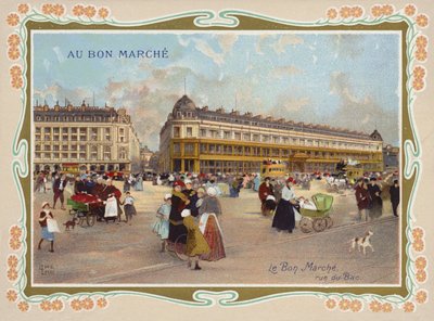 Le Bon Marché, rue du Bac, Paris - French School