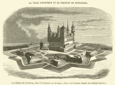 Le Chateau de Cronsborg, dans l