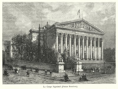 Le Corps législatif, Palais Bourbon - French School