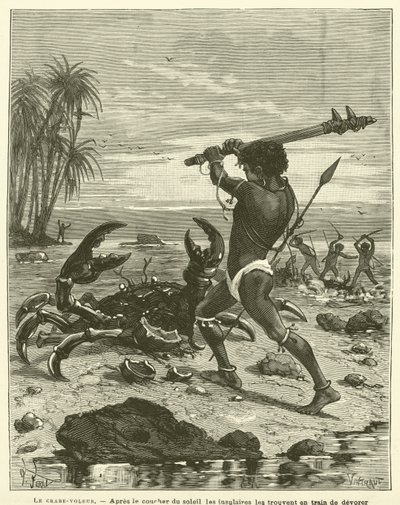 Le Crabe-Voleur - French School