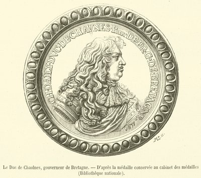 Le Duc de Chaulnes, gouverneur de Bretagne - French School