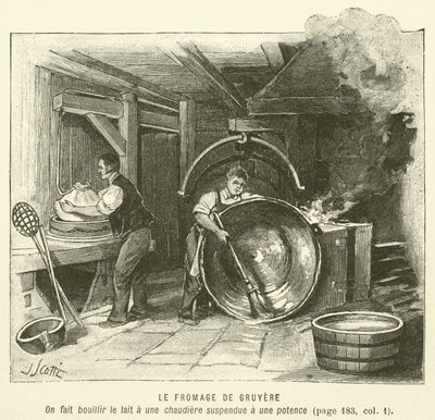 Le Fromage De Gruyere - French School