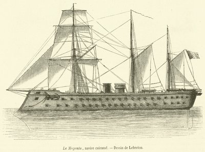 Le Magenta, navire cuirassé - French School