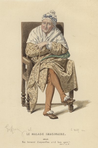 Le Malade Imaginaire - French School