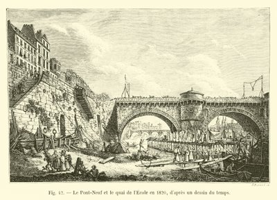 Le Pont-Neuf et le quai de l