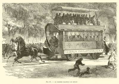 Le Premier Tramway de Berlin - French School