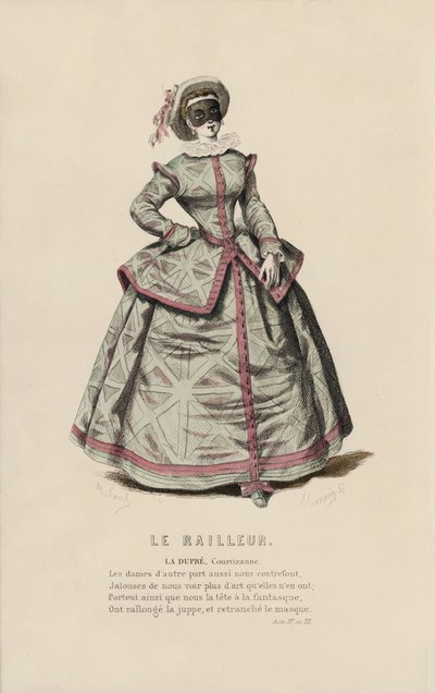 Le Railleur, La Dupre, Courtisane - French School
