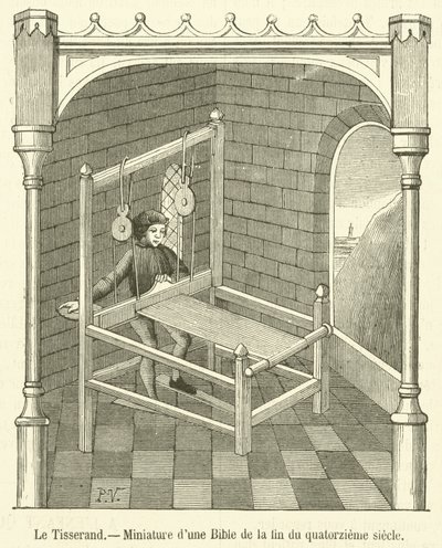 Le Tisserand, Miniature d