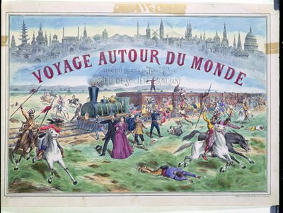 Le Voyage autour du monde, couverture d