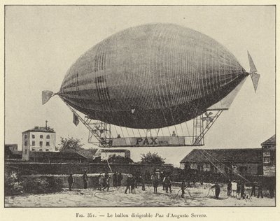Le ballon dirigeable Pax d
