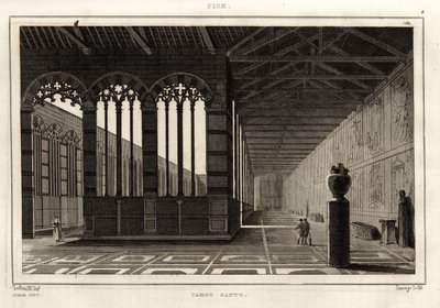 Le Campo Santo à Pise - French School