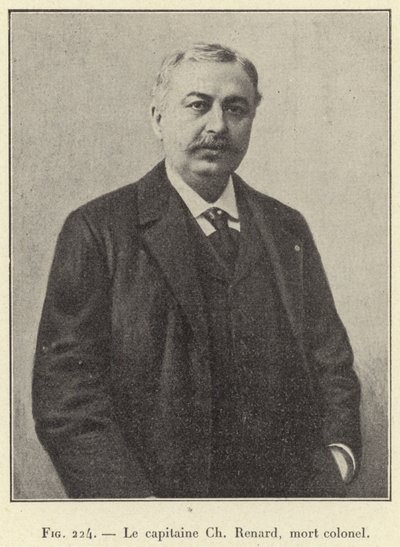 Le capitaine Ch Renard, mort colonel - French School
