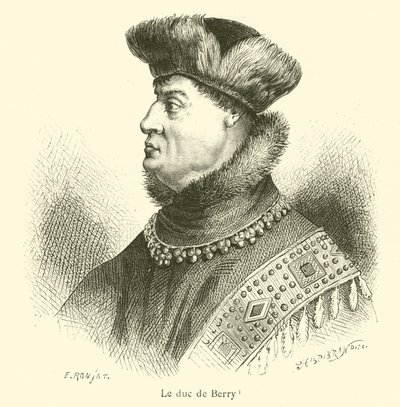 Le duc de Berry - French School