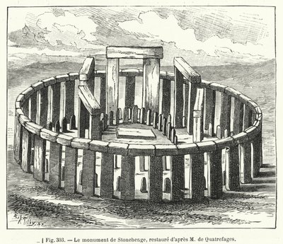 Le monument de Stonehenge, restauré d