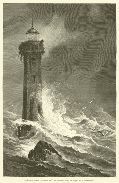 Le phare de Hazard - French School