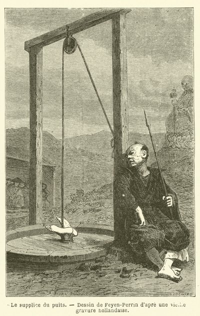 Le supplice du puits - French School