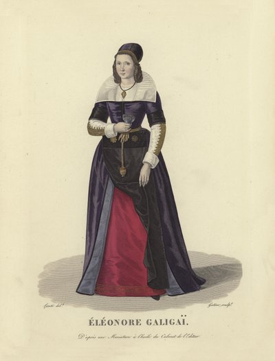 Leonora Dori Galigai, favorite de Marie de Médicis, mère du roi Louis XIII de France - French School