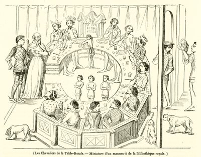 Les Chevaliers de la Table Ronde, Miniature d
