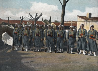 Les tirailleurs algériens dans « Album militaire : armée d