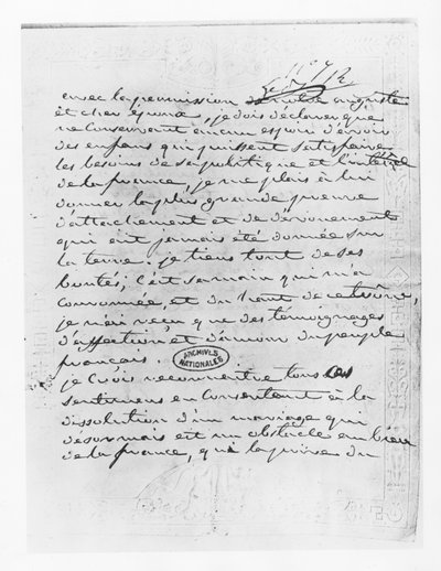 Lettre de l