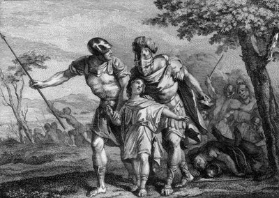 Libération de Childebert II (570-596), roi d