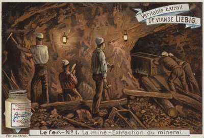 Carte Liebig représentant l