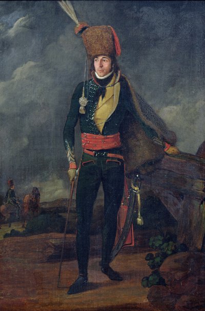 Lieutenant du 8e Hussards - French School