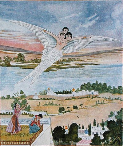Soulever les deux petits dans les airs, illustration des 