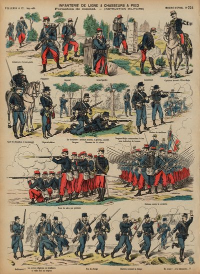 Infanterie de ligne et chasseurs de l
