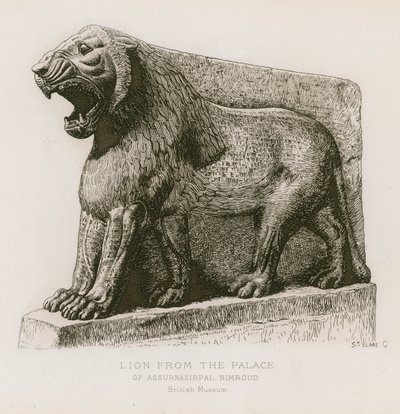 Lion du palais d