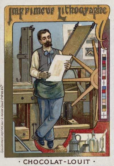 Imprimeur lithographe - French School