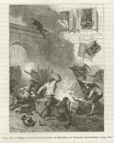Pillage et incendie d