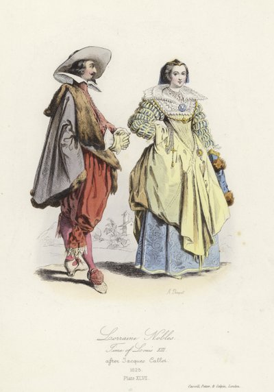 Nobles lorrains du temps de Louis XIII de France - French School