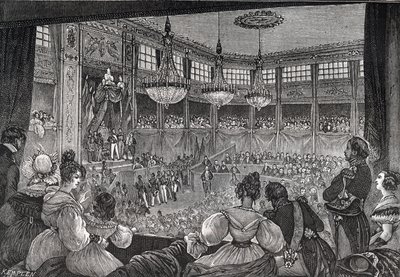 Louis-Philippe Ier prête serment en tant que roi devant la Chambre des députés, le 9 août 1830 - Révolution de 1830 : 