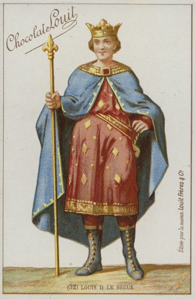 Louis II le Bègue - French School