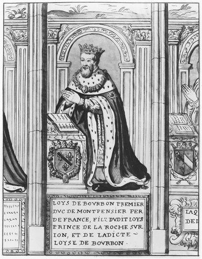 Louis II de Bourbon, Duc de Montpensier - French School