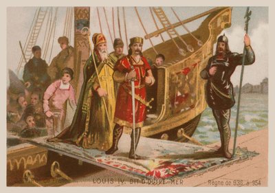 Louis IV, roi de France (920-954) - French School