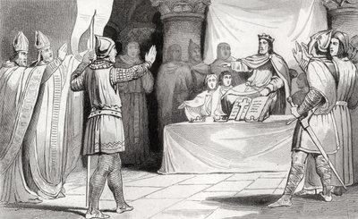 Louis Ier (778-840) le Pieux à la cour, de 