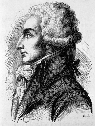 Louis Michel Lepeletier, Marquis de Saint-Fargeau (Saint Fargeau), homme politique français (1760-1793) - dans L