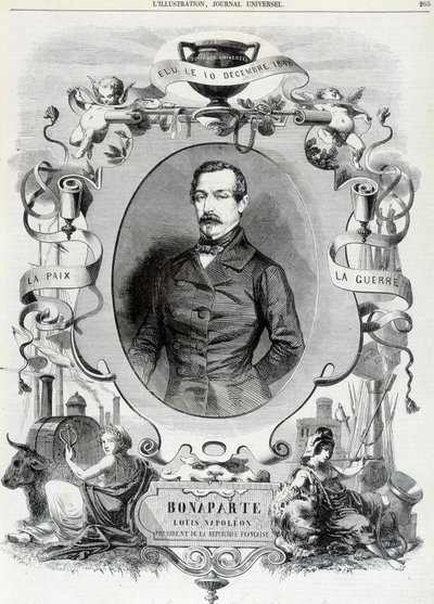 Louis Napoléon Bonaparte (Louis-Napoléon III), Président de la République française - French School
