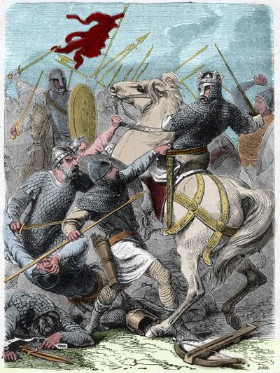 Louis VI dit « Le Gros » (1081 - 1137), à la bataille de Brenneville, tenta de prendre la Normandie au roi Henri Ier d